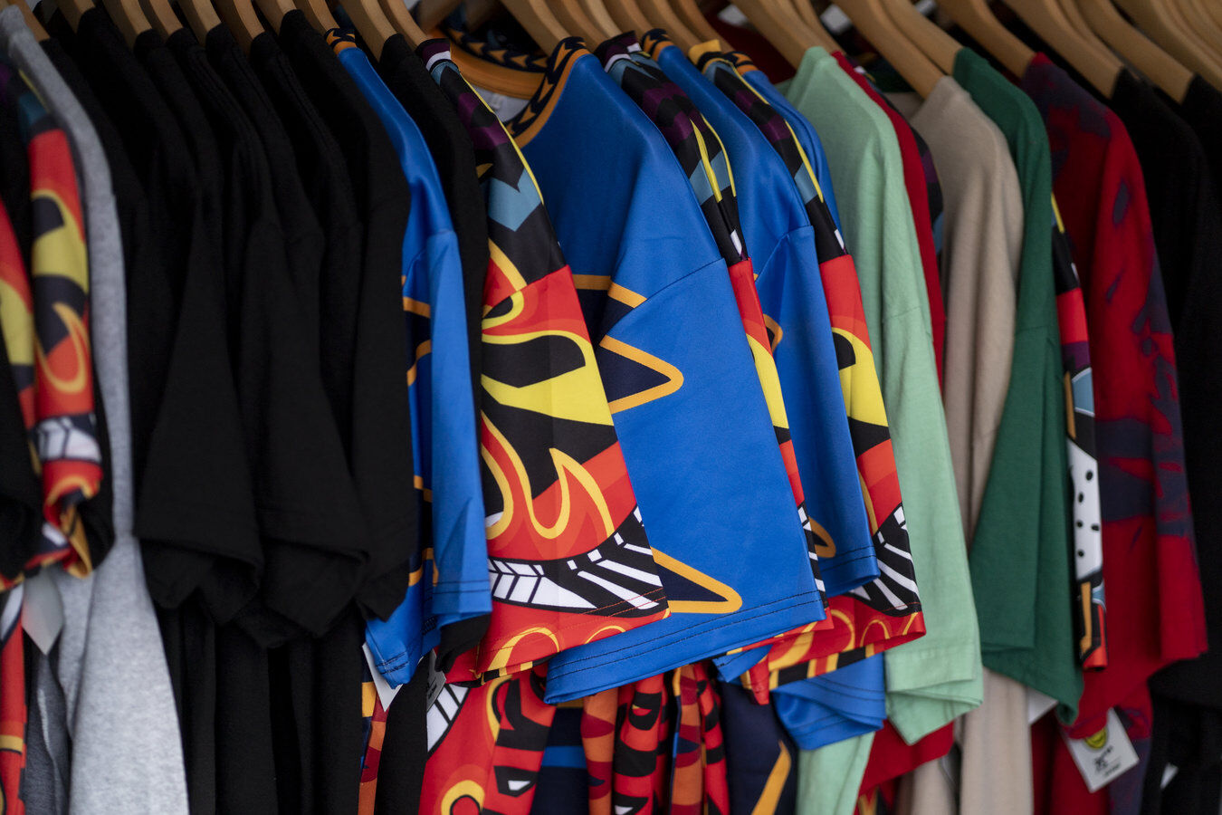 Vibrant apparel